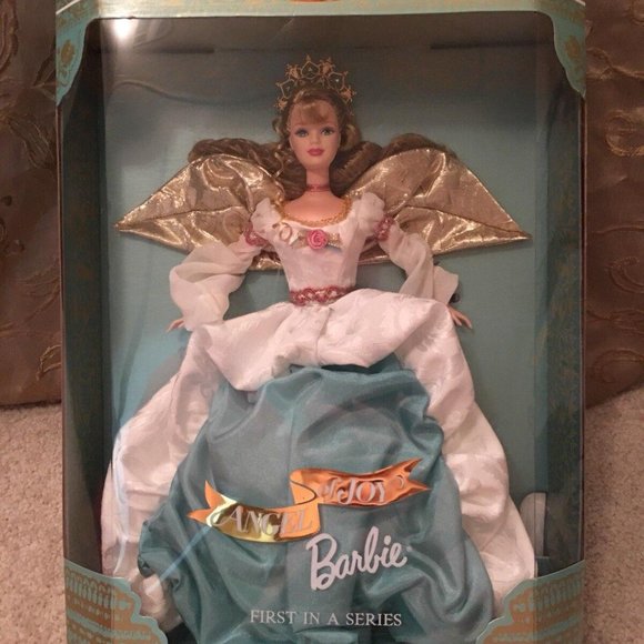 Mattel Collector 1998 Barbie Angel Of Joy Timeless Sentiments  First In A Series - Picture 5 of 12